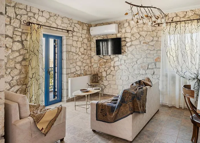 빌라 Stone House In Olive Grove - Former Denis Stone 트라페자키